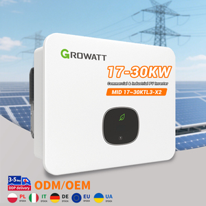 Onduleur solaire hybride triphasé Growatt <span class=keywords><strong>MID</strong></span> 17-30KTL3-X2 17-30KW à onde sinusoïdale pure IP66 pour usage domestique - Product Image 1