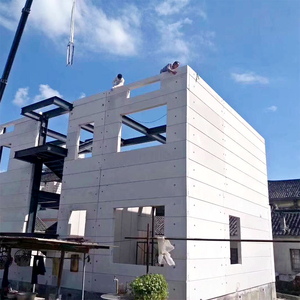 Hiện đại AAC/ALC Panel tường cho hai tầng prefab Kết Cấu Thép nhà cháy bằng chứng nước bằng chứng nhanh chóng cài đặt văn phòng xây dựng trung tâm mua sắm - Product Image 2