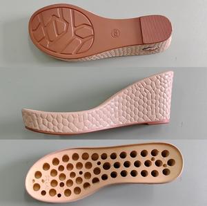 Diseño de moda Suela Mujer Suelas gruesas de PU para SANDALIAS Zapatos Suela exterior - Product Image 6