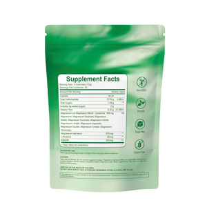 AHUALYN Gommose di Magnesio e Ashwagandha Personalizzabili OEM/ODM, Integratore Alimentare con Miscela <span class=keywords><strong>Bio</strong></span> di Magnesio 10-in-1 - Product Image 2