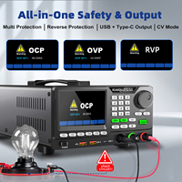 KUAIQU KQ7901-80-20 80V 20A 400W Catu Daya DC Terprogram dengan Layar TFT 5-Digit dan Grafik Kurva untuk Uji Penuaan Industri