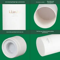 Boîtes et tubes en papier personnalisés pour cosmétiques, parfums, lotions, crèmes, emballages avec estampage or, boîtes cylindriques pour soins de la peau