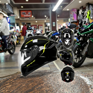 <span class=keywords><strong>Casco</strong></span> <span class=keywords><strong>de</strong></span> doble visera certificado por DOT <span class=keywords><strong>de</strong></span> liberación rápida <span class=keywords><strong>de</strong></span> seguridad universal <span class=keywords><strong>de</strong></span> cara completa ABS cascos <span class=keywords><strong>de</strong></span> choque para motociclistas masculinos y femeninos - Product Image 4