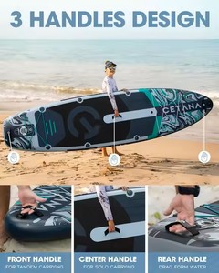 Planche de <span class=keywords><strong>paddle</strong></span> <span class=keywords><strong>gonflable</strong></span> 11'6"*35"*6" avec matériau Drop Stitch, livraison gratuite, vente chaude - Product Image 6