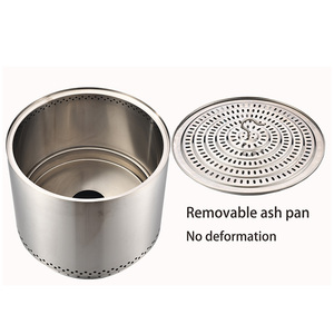 Không Khói Xách Tay Gỗ Đốt Cháy Lửa <span class=keywords><strong>Pit</strong></span> Thép Không Gỉ BBQ Lửa <span class=keywords><strong>Pit</strong></span> Bàn Ngoài Trời Nóng Lên Bếp - Product Image 4