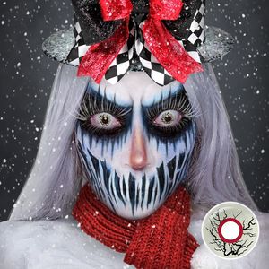 Livraison gratuite Zombie Eye Halloween <span class=keywords><strong>Lentilles</strong></span> De Contact Pseyeche Hollywood Eye Cosplay <span class=keywords><strong>Lentilles</strong></span> Souples <span class=keywords><strong>Lentilles</strong></span> De Contact Kontaktlinsen - Product Image 3