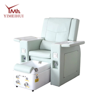 Chaise de pédicure électrique pour spa des pieds, design confortable de haute qualité, équipement de luxe pour salon de beauté