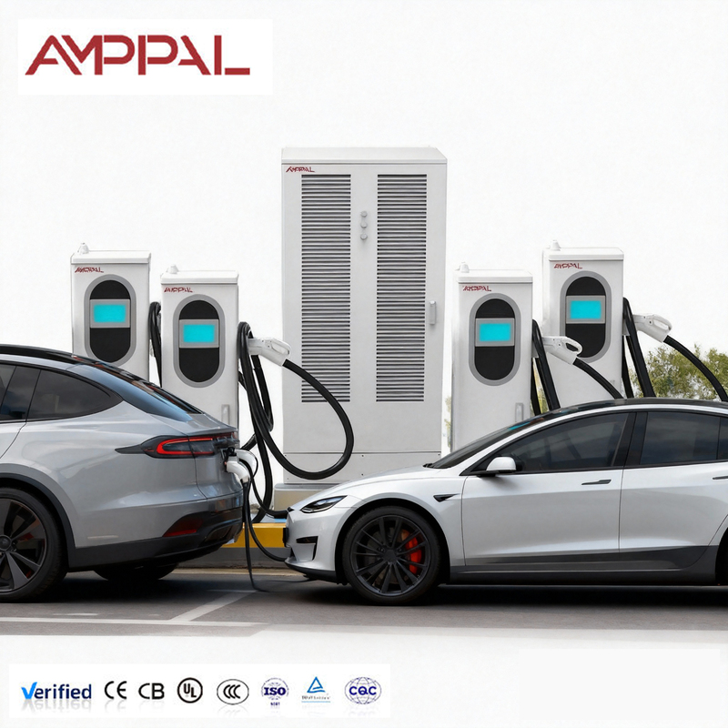 AMPPAL DC Fast EV Charging Station