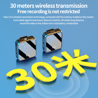 Tragbares C Wireless Laval ier Mikrofon Plug-and-Play-Clip-On-Mikrofon Rausch unterdrückung für Smartphone Live-Streaming Kurzes Video