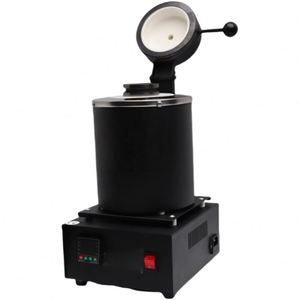 Fourneau de fusion à creuset de 1/2/3 kg avec filet de protection pour l'affinage de l'or, de l'argent, du cuivre et de l'aluminium - Product Image 2