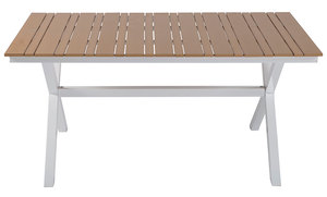 Aluminum Outdoor Wood Plastic Chairs and <b>Table</b> Waterproof Patio Furniture Outdoor Hotel Resort Leisure Garden Outdoor <b>Tables</b> - Product Image 2