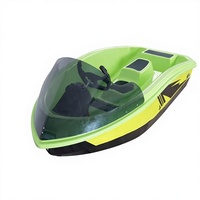 Jet ski, mini bateau électrique, batterie au lithium, haute vitesse, matériau ASA, vitesse maximale de 50 km/h, 1 à 2 places