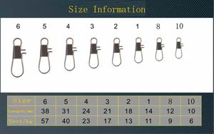 Attrezzatura da pesca a consegna rapida girella e scatta strumenti essenziali per una battuta di pesca di successo - Product Image 6