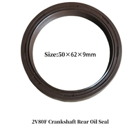 Pièces de moteur diesel 2V80F, vilebrequin/joint d'huile arrière du vilebrequin, pignon de distribution/assemblage du vilebrequin pour moteur diesel