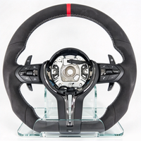 Volant en cuir M Sport pour BMW F10 F11 F20 F21 F22 F30 F31 F32 F36 M3 M4 M5 E90, volant intérieur en daim, vente en gros