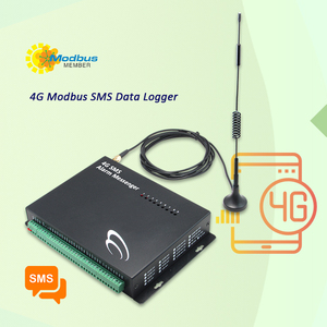4G Temperature Humidity Modbus 4G SMS Alarm Messenger Rs485 Modbus 4g Data Logger 4G TCP Modbus Logger - Product Image 1