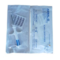 2,12*12mm 1,4X8 Mm 1,25*7mm Chips RFID inyector Animal Microchip etiqueta para mascotas