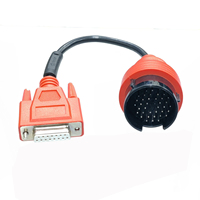 Câble de diagnostic OBD IVECO du fabricant d'origine DB15F-19PM prise mâle ronde 38 broches vers prise femelle DB15