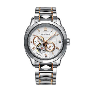 Relojes de hombre al por mayor relojes de pulsera de acero inoxidable impermeables con doble calendario relojes de hombre de cuarzo deportivos y de negocios - Product Image 1