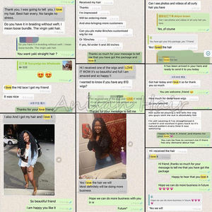 Cabello Humano Brasileño Rizado <span class=keywords><strong>Corto</strong></span> al por Mayor, Sin Pegamento, Cutícula Alineada, Virgen Remy para Pelucas Largas con Encaje Frontal y Cabello de Bebé - Product Image 5