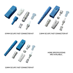 ชิ้นส่วนขั้วต่อไฟเบอร์ออปติก SC UPC แบบ LN-K lenew โหมดเดี่ยวสำหรับ<span class=keywords><strong>สาย</strong></span>หางเปีย FTTH และแบบหล่น - Product Image 6