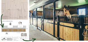Box per Cavalli in Bambù Massiccio e Acciaio, Anti-Tarme, Traspirante, Compatibile con Suini, per Aree Umide <span class=keywords><strong>del</strong></span> <span class=keywords><strong>Sud</strong></span>, Fattorie Equestri e Ranch - Product Image 5