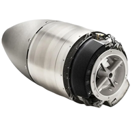Moteur turbojet 1100N pour avion, turbine de poussée, pièce de turbojet, modèle aéro, drone