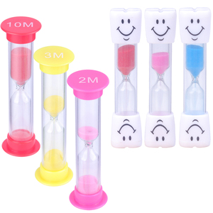 Factory Wholesale Colorful Modern Design Plastic Hourglass Sand <b>Timer</b> 30s 1 2 3 5 Minutes Classroom Game Kids Educational Toy - Product Image 5