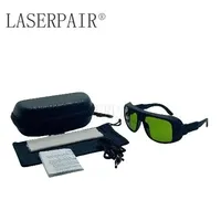 Lunettes de sécurité laser Alexandrite OD7+ LASERPAIR certifiées CE EN207, monture intégrale, longueurs d'onde 755nm 808nm 980nm 1064nm