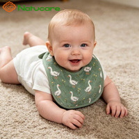 Bavoirs pour bébé en coton personnalisés avec logo, de haute qualité, style mignon, écologiques, imperméables et antibactériens, vente en gros