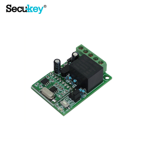 433 МГц Одно реле выход беспроводной пульт дистанционного управления Кнопка спуска двери - Product Image 6