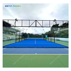SSTD <span class=keywords><strong>Padel</strong></span> Super Panoramique Vue Complète Luxe Extérieur Intérieur Tennis Paddle Courts Cancha De <span class=keywords><strong>Padel</strong></span> Chine <span class=keywords><strong>Padel</strong></span> Court - Product Image 6