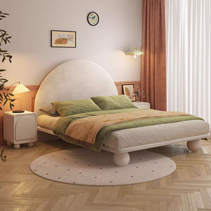 Comodino moderno stile semplice per bambini comodino in legno massello camera da letto stile crema bianco piccolo portaoggetti WH10 - Product Image 5