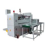 Machine à agrafer les grandes boîtes en carton ondulé avec PLC, dotée de composants essentiels : moteur, pompe, engrenage, roulement, moteur principal