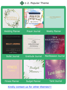 Diario di Manifestazione del Benessere Personalizzato con Logo, Agenda per Autocura, Quaderno Pianificatore A4/A5/A6, Regalo - Product Image 6