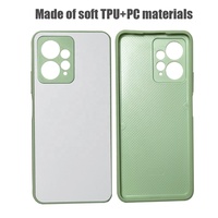 Coloré antichoc 2d Sublimation coques de téléphone blancs pour RedMi 13C Note 12 pour Samsung S22 S23 Ultra
