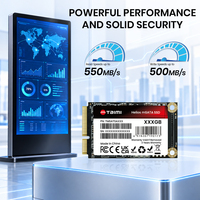 Taimi MSATA SSD 128GB 256GB 512GB 1TB 3D NAND SATA III Disque SSD interne 550MB/s en lecture pour ordinateur portable et mini PC