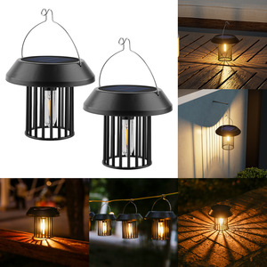 Lampes solaires suspendues Xinyao Electric Appliances pour extérieur, jardin, patio, décor, lumières LED à filament - Product Image 1