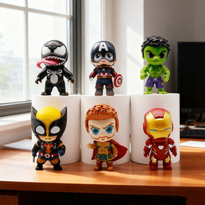 Set di <span class=keywords><strong>Action</strong></span> <span class=keywords><strong>Figure</strong></span> Anime <span class=keywords><strong>Marvel</strong></span> Venom, Giocattoli 3D, Accessori per Decorazione Auto, Statuette da Collezione, Regali per Feste, Vendita all'Ingrosso - Product Image 1