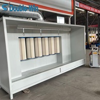 Équipement de peinture résistant à l'érosion par le sable, station de base sur site, structure métallique, production de revêtement en poudre résistant aux intempéries en extérieur