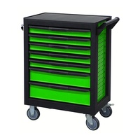 Armoire à outils industrielle HONGFEI à 7 tiroirs en acier au chrome-vanadium robuste, certifiée BSCI, pour atelier automobile, OEM/ODM