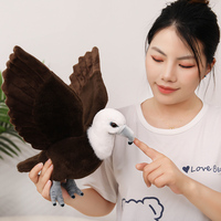 Pabrik Mainan Boneka Burung Gagak Simulasi, Boneka Hewan Isi Dakron Kustom, Hadiah Liburan, Produsen Mainan Lembut