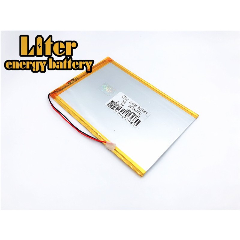 Литий-ионный аккумулятор, 3,7 в, 4600 мАч, 2599150, 25100150, для планшетов, электронных книг, U55gt, литровая энергетическая батарея