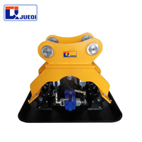 Mini-compacteur à plaques vibrantes hydrauliques pour excavatrice de 1 à 5 tonnes