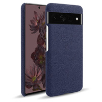 Étui de protection en tissu textile confortable, toile et cuir pour Google Pixel 9 Pro XL 5G 8 6A 7 Pro 5G 2XL 3A 10