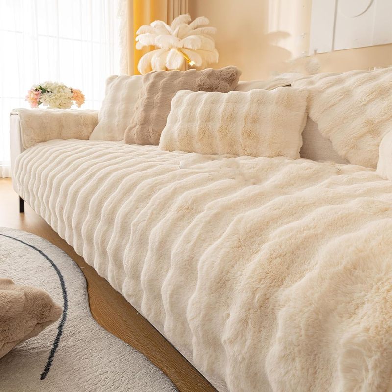 Plush Sofa Cover 1 2 3