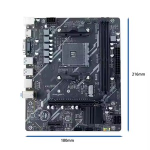 Placa Base A320 al por Mayor, Socket AM4 para M.2 NVME DDR4, Interfaz para Ryzen5 Serie 4000 y 5000, Doble Canal, Nueva A320 con R - Product Image 6