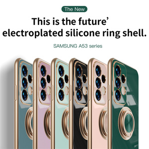 <span class=keywords><strong>Coque</strong></span> de téléphone rigide antichoc pour Samsung <span class=keywords><strong>Galaxy</strong></span> A55 A35 A25 A15 A24 A54 A73 M54, porte anneau magnétique galvanoplastie - Product Image 6