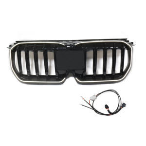 Griglia Centrale Anteriore a Singola Barra con LED per Paraurti Auto, Griglia a Rete per <span class=keywords><strong>BMW</strong></span> X1 <span class=keywords><strong>U11</strong></span> 2023 - Product Image 1
