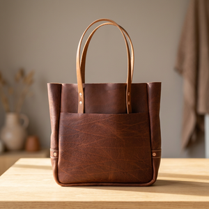 Water Resistance Genuine Leather Clutch Zipper Closure Casual Handbags <b>Women's</b> Lightweight Anti-Theft Eco 3L+ Capacity - Product Image 5